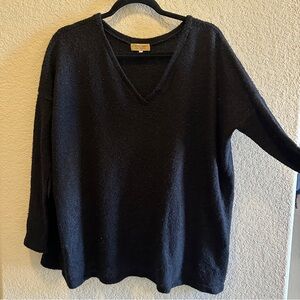 Piko 1988 Black Knit Top